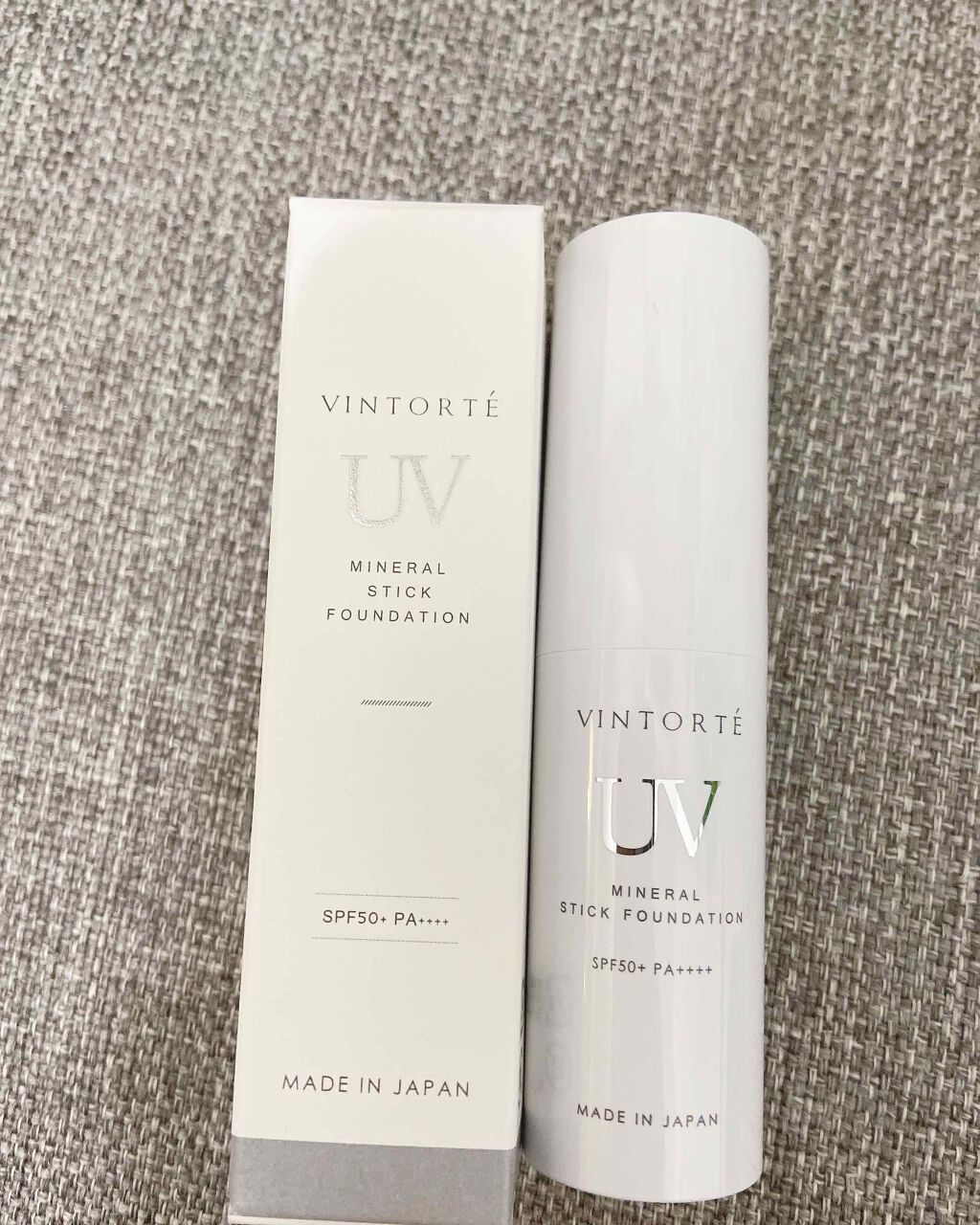 ミネラルUVスティックファンデーション/ヴァントルテ/その他ファンデーションを使ったクチコミ(1枚目)