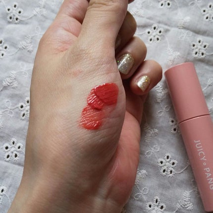 アピュー ジューシーパン スパークリングティント/A’pieu/口紅を使ったクチコミ(2枚目)