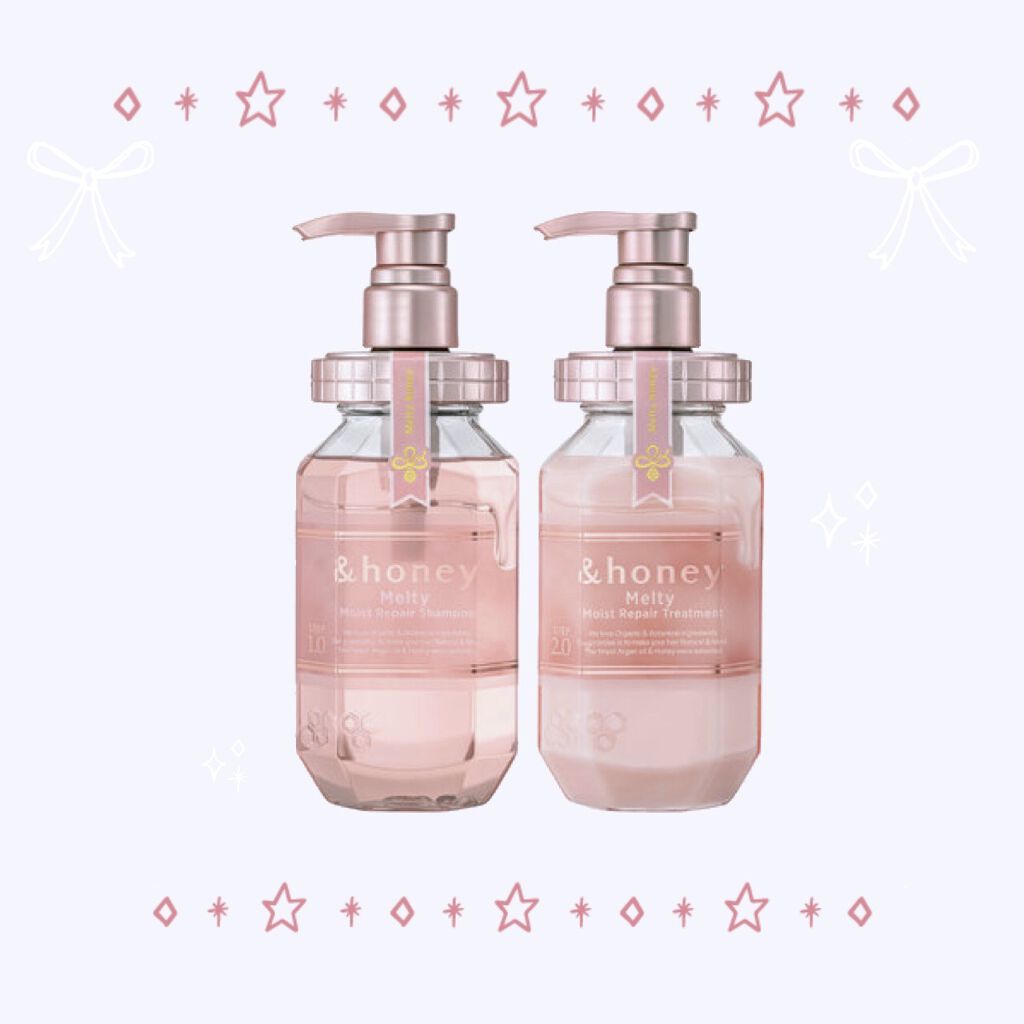 &honey Melty モイストリペア シャンプー1.0／モイストリペア ヘアトリートメント2.0/&honey/市販シャンプーを使ったクチコミ（1枚目）