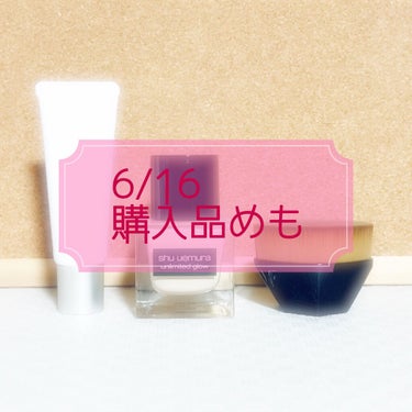ペタル 55 ファンデーション ブラシ/shu uemura/メイクブラシを使ったクチコミ（1枚目）