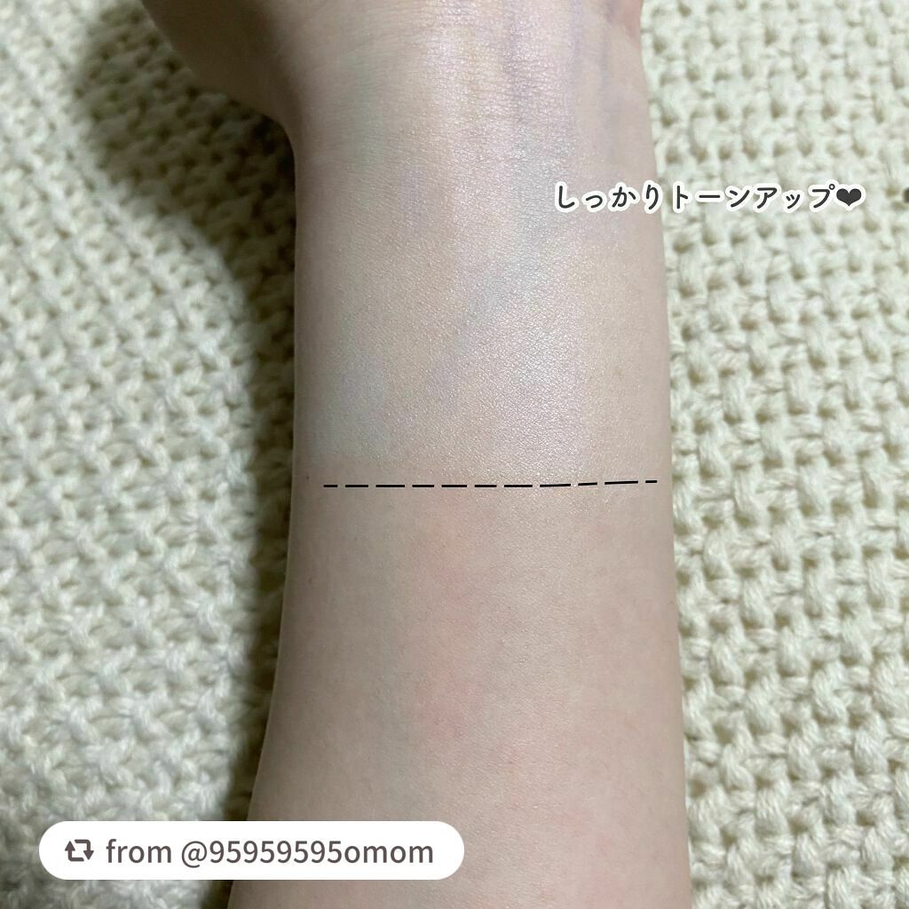 ウォータースプラッシュシカトーンアップクリーム/espoir/化粧下地を使ったクチコミ(4枚目)