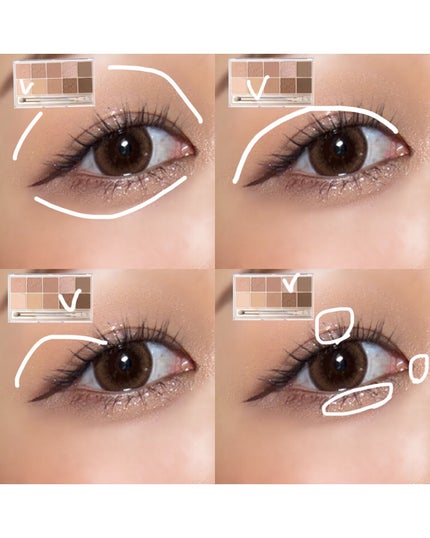 プロ アイ パレット/CLIO/アイシャドウパレットを使ったクチコミ(3枚目)