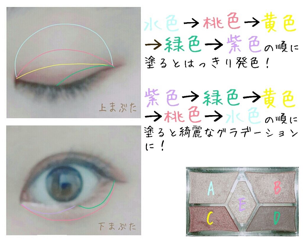 【旧品】パーフェクトスタイリストアイズ/キャンメイク/アイシャドウパレットを使ったクチコミ(2枚目)