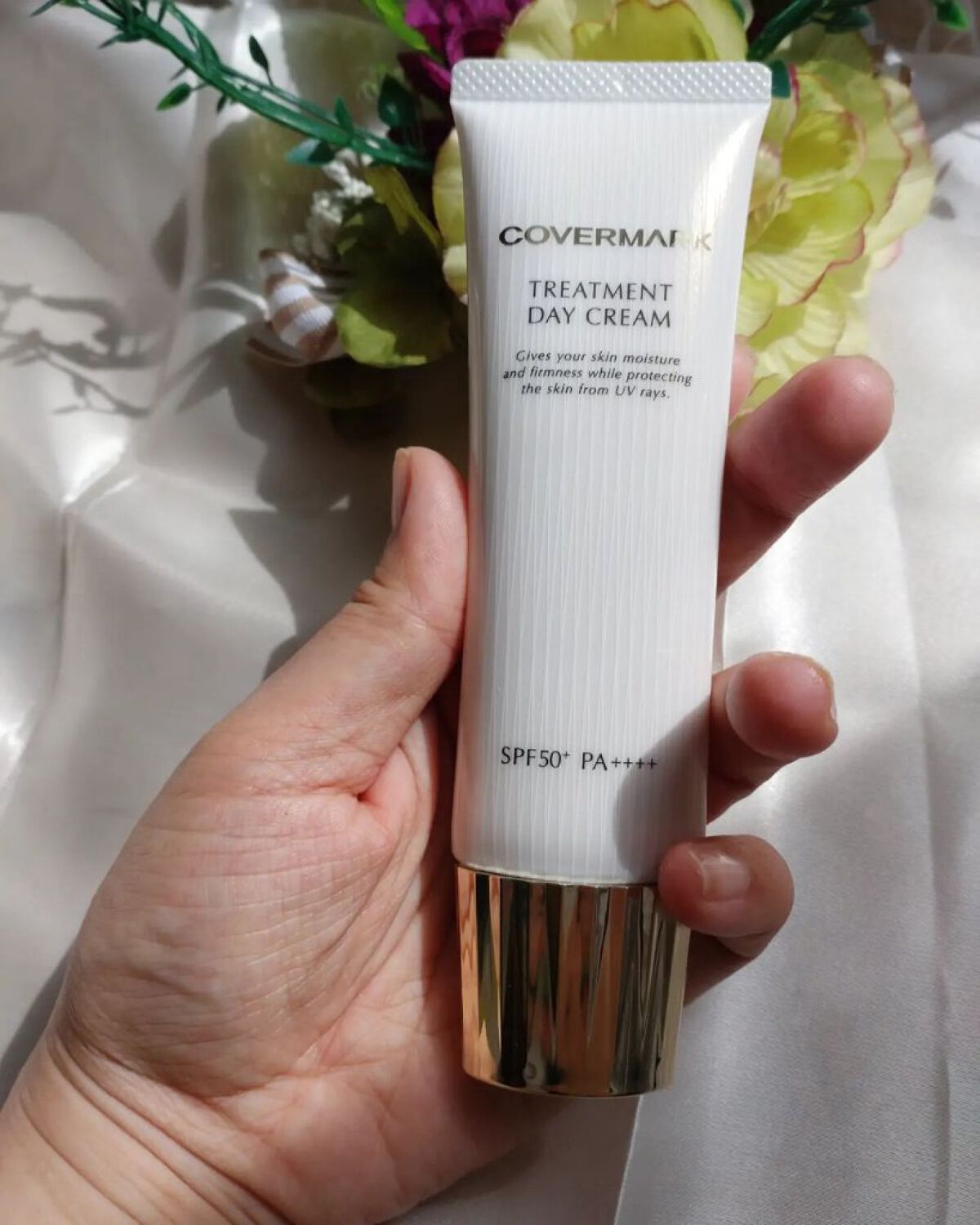 トリートメント デイ クリーム/COVERMARK/日焼け止めクリームを使ったクチコミ（2枚目）
