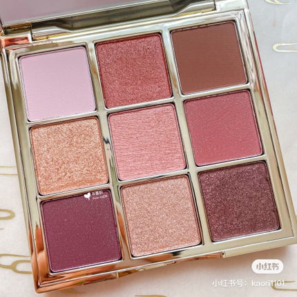 長相思シリーズ 9色アイシャドウパレット/CATKIN/アイシャドウパレットを使ったクチコミ(3枚目)