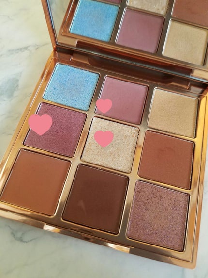 VenusMarble 9色アイシャドウパレット/Venus Marble/アイシャドウパレットを使ったクチコミ(2枚目)