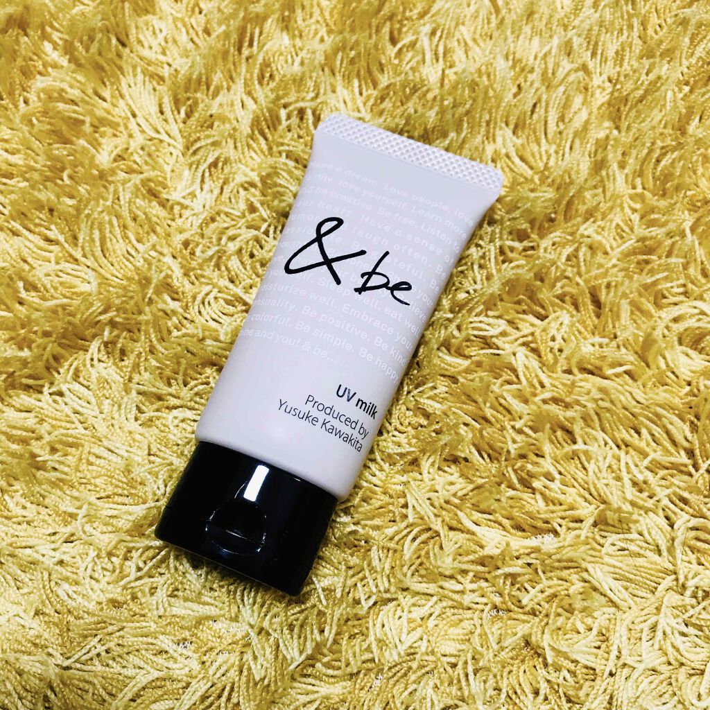 UVミルク/&be/日焼け止め・UVケアを使ったクチコミ(1枚目)