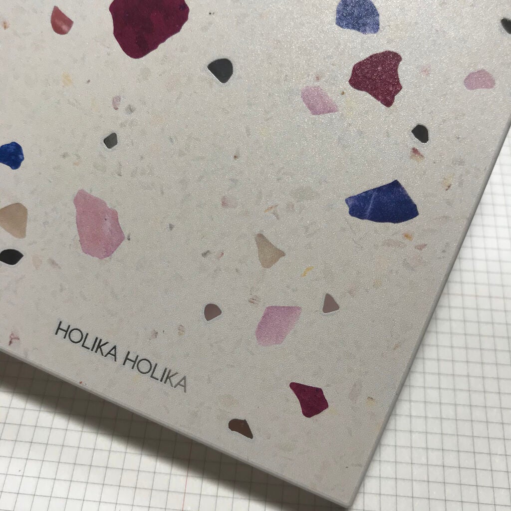 TERRAZZO Shadow palette/HOLIKA HOLIKA/アイシャドウパレットを使ったクチコミ(1枚目)