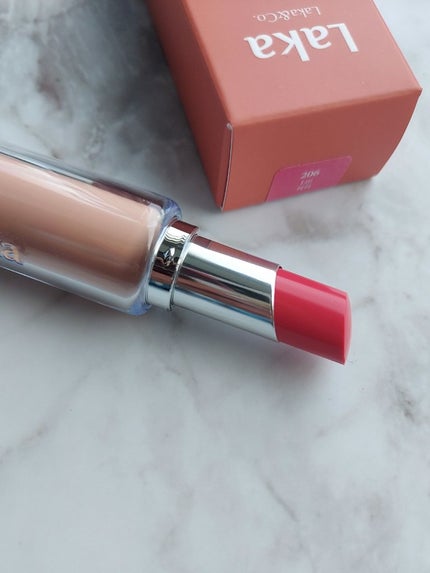 ボンディンググロウリップスティック/Laka/口紅を使ったクチコミ(1枚目)