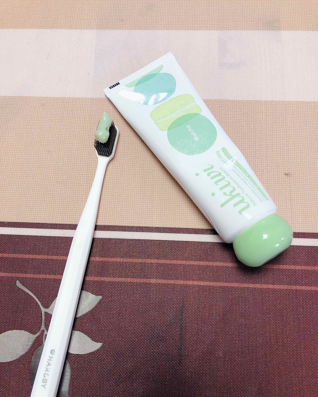ナチュラルマカロントゥースペースト/ukiwi/歯磨き粉を使ったクチコミ(2枚目)
