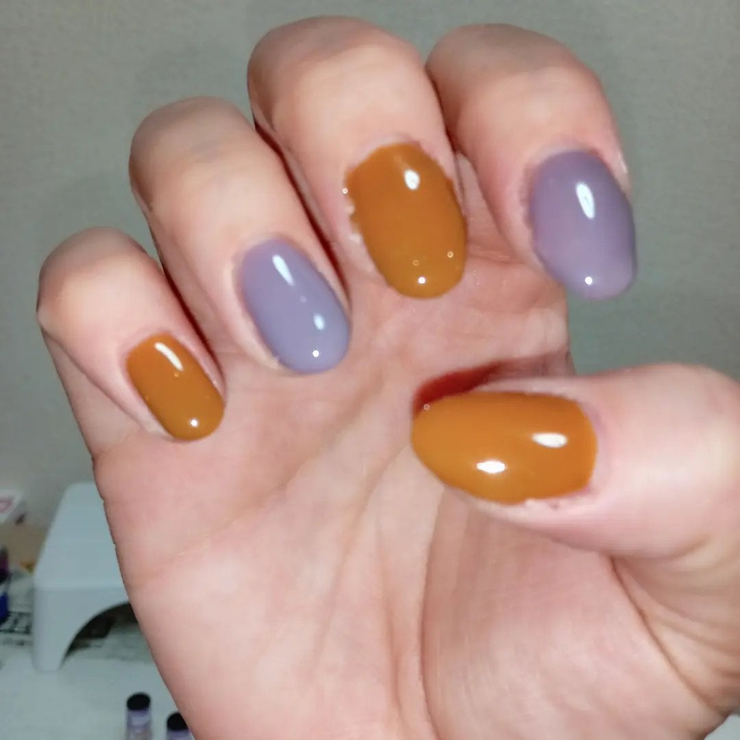 まっつん on LIPS 「CanDoさんから出たっていう秋冬新作のくすみ系カラーがどれも..」(4枚目)