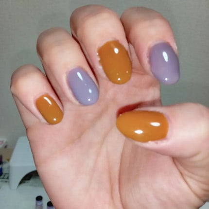 まっつん on LIPS 「CanDoさんから出たっていう秋冬新作のくすみ系カラーがどれも..」(4枚目)