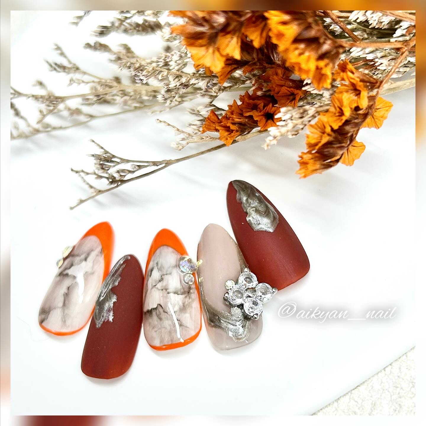 #キラネイル,#ジェルネイル,#ネイル,#岩見沢ネイル,#セルフネイル,#ニュアンスネイル,#天然石ネイルのネイルデザイン