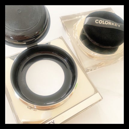 ラスティングルースパウダー/COLORKEY/ルースパウダーを使ったクチコミ(3枚目)