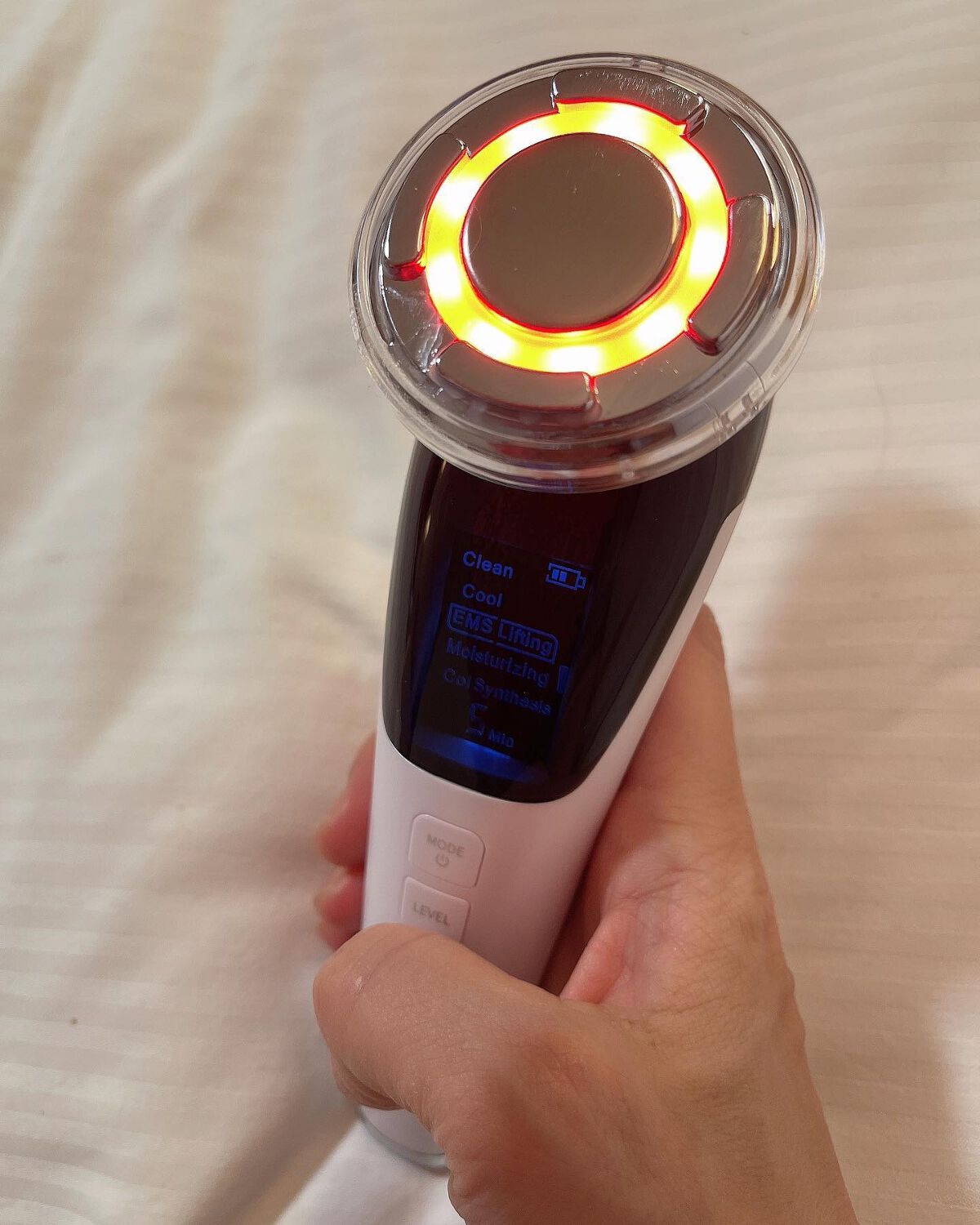 多機能温冷美顔器/ANLAN/美顔器・マッサージを使ったクチコミ(2枚目)