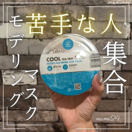 モデリングカップパック クールティーツリー/LINDSAY/洗い流すパック・マスクを使ったクチコミ(1枚目)