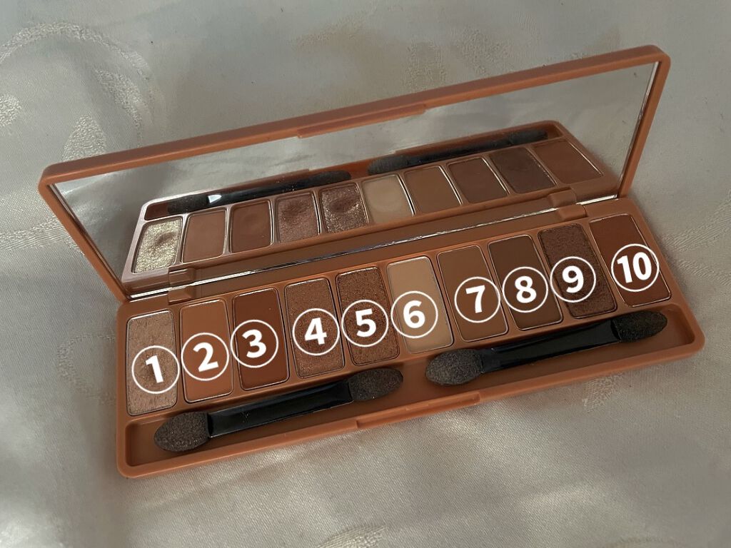 プレイカラー アイシャドウ/ETUDE/アイシャドウパレットを使ったクチコミ（3枚目）