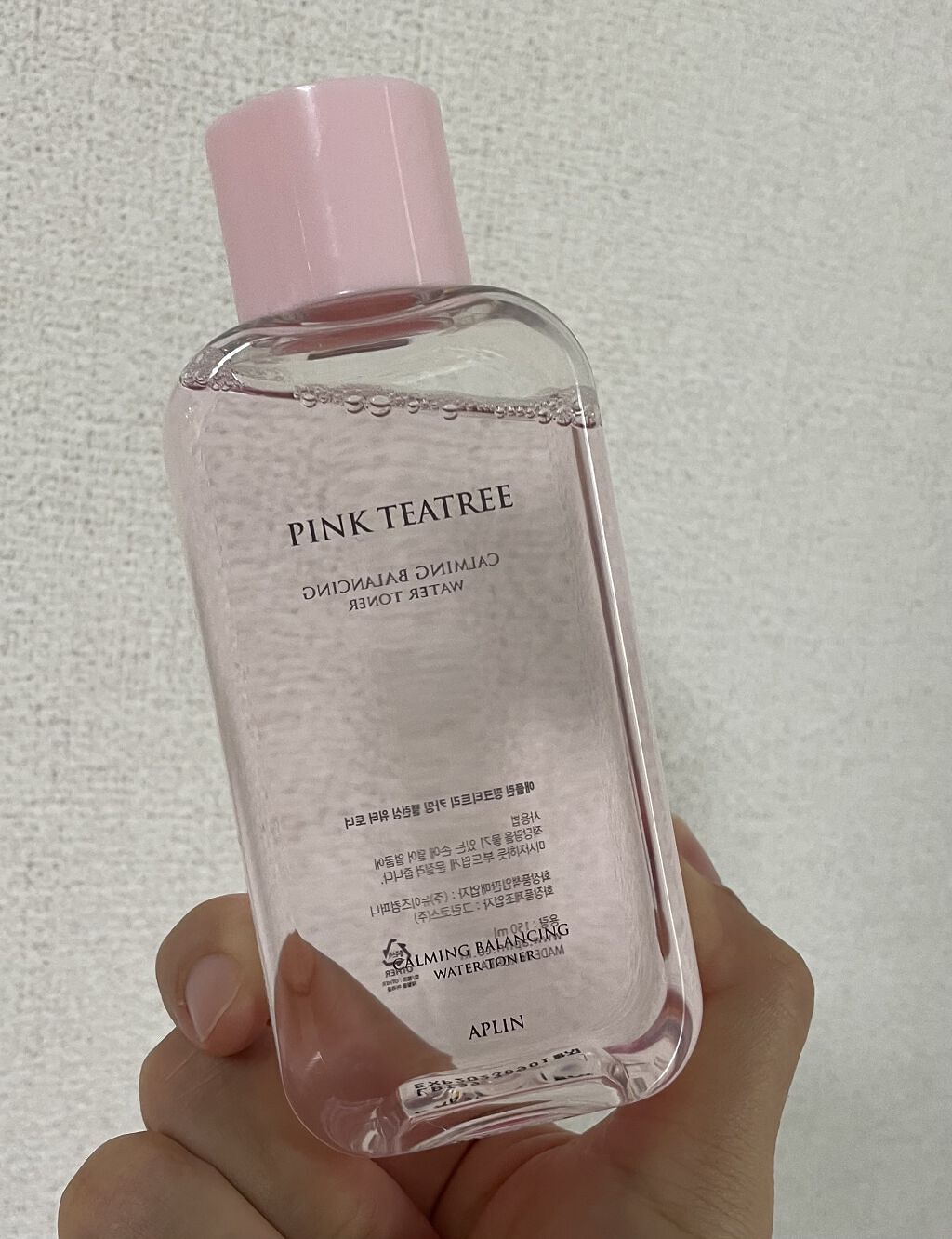 ピンクティーツリートナー/APLIN/化粧水を使ったクチコミ（2枚目）