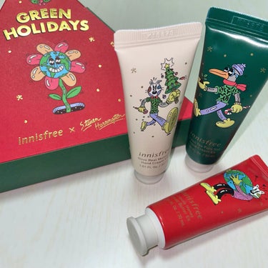 エアリー トゥインクル アイパレット 2021 Green Holidays Edition/innisfree/アイシャドウパレットを使ったクチコミ（3枚目）