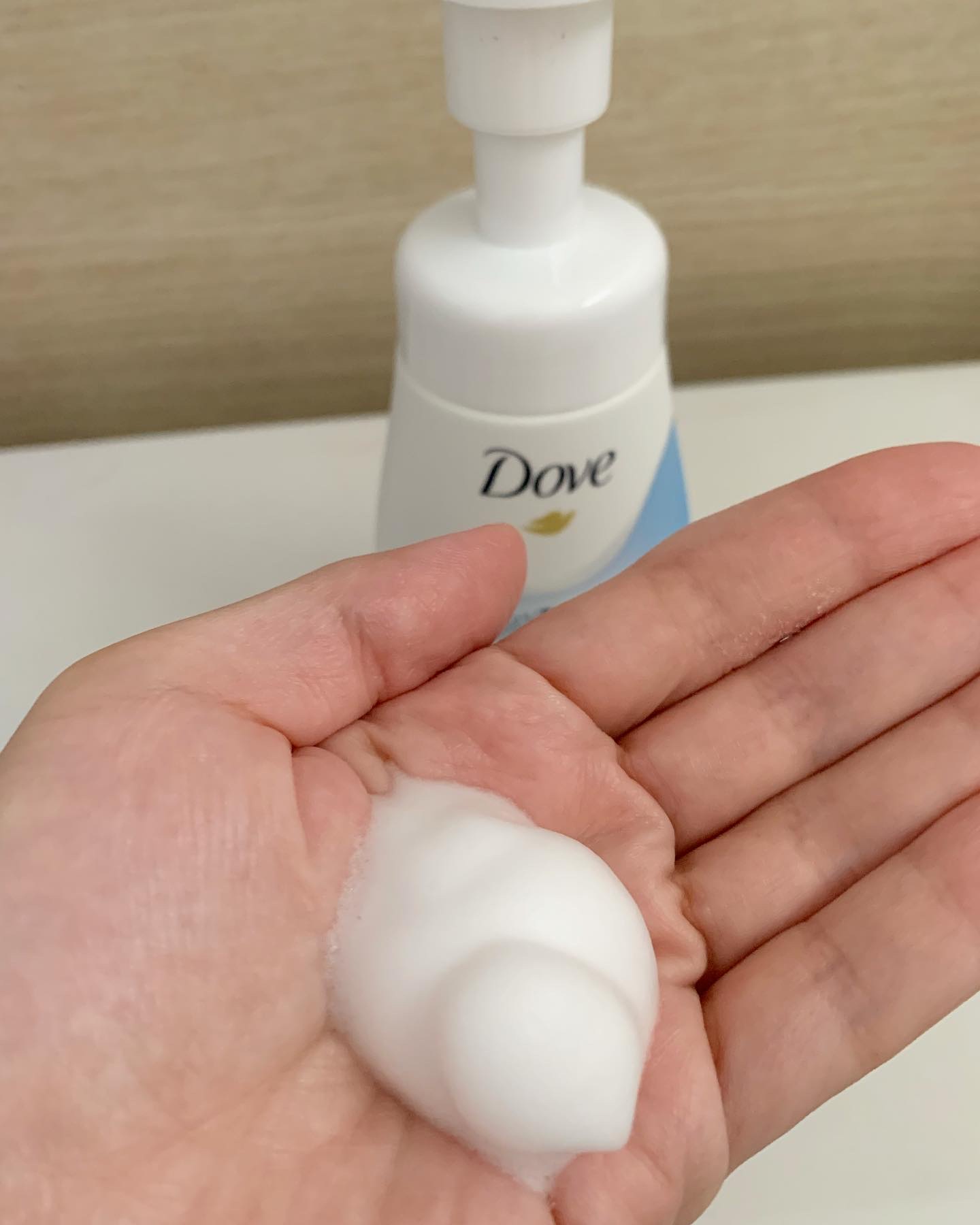 ビューティモイスチャー クリーミー泡洗顔料/ダヴ/泡洗顔を使ったクチコミ（2枚目）