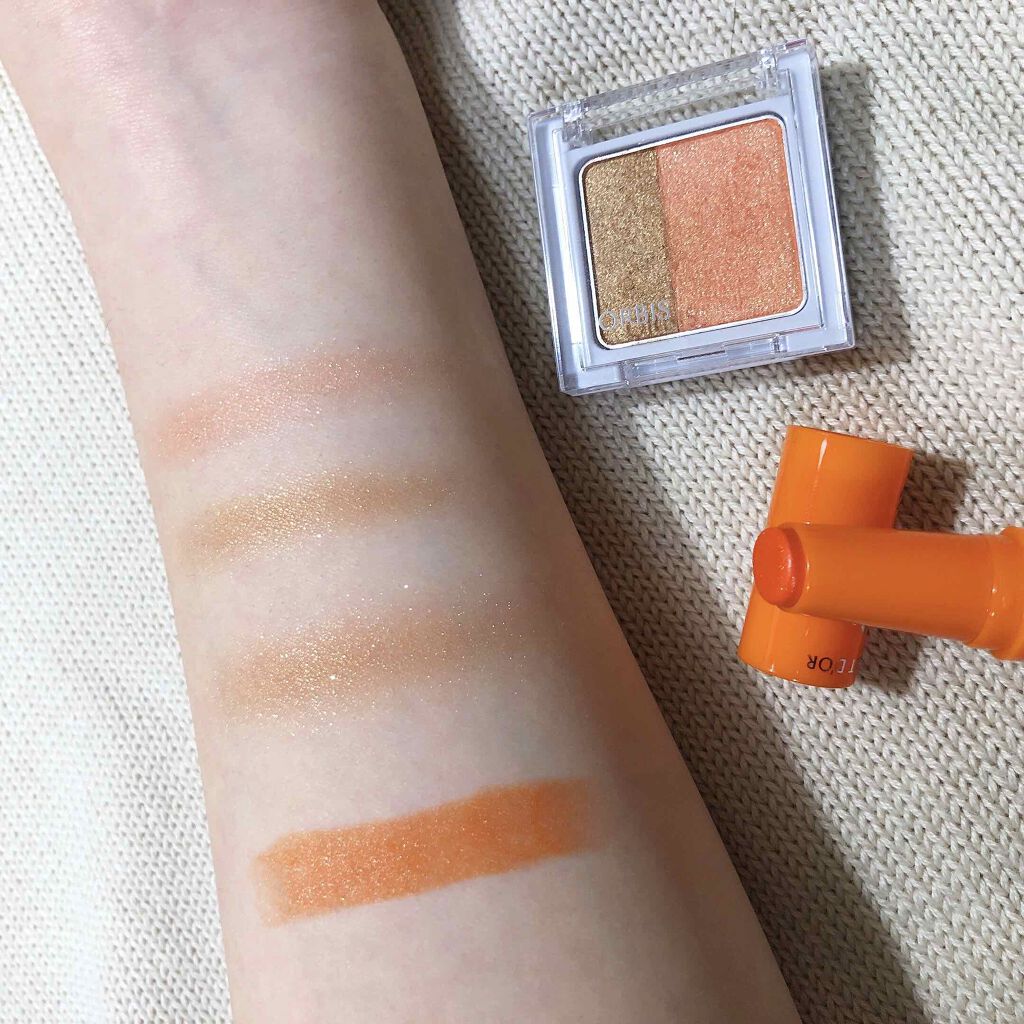 ツイングラデーションアイカラー/オルビス/アイシャドウパレットを使ったクチコミ(2枚目)