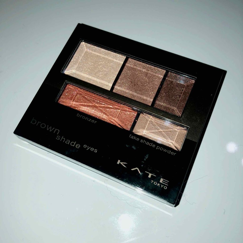 ブラウンシェードアイズN/KATE/アイシャドウパレットを使ったクチコミ(1枚目)
