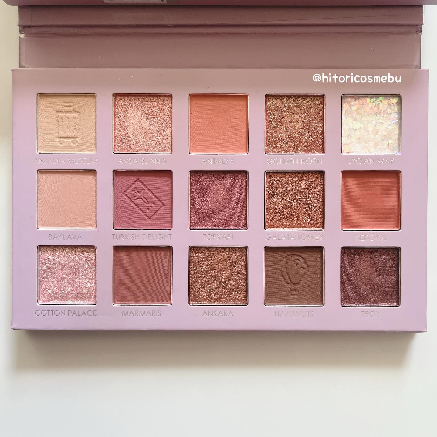 GO TRAVEL 15色アイシャドウパレット/FOCALLURE/アイシャドウパレットを使ったクチコミ（3枚目）