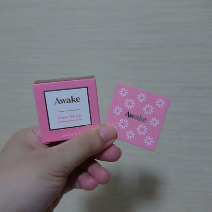 チアミーアップ グロウイング ブラッシュ&リップ/Awake/口紅を使ったクチコミ(1枚目)