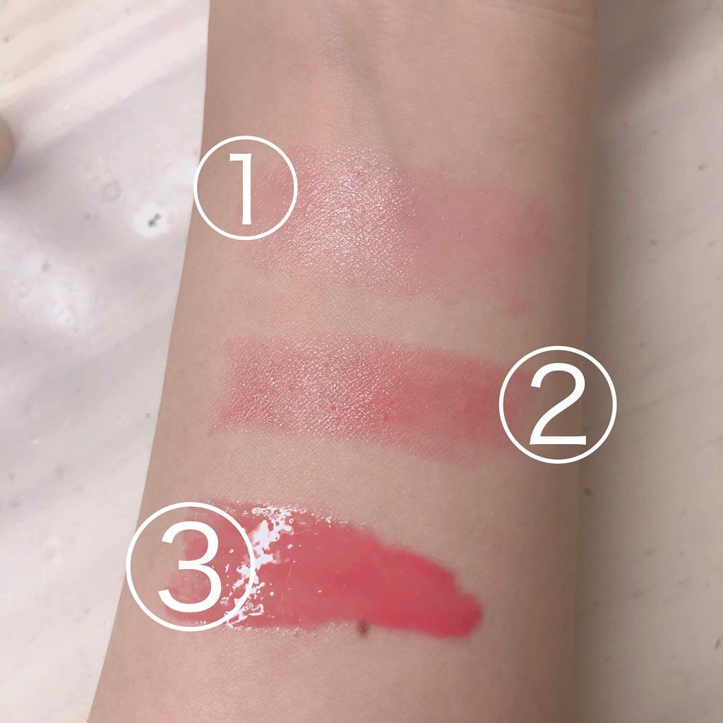 ステイオンバームルージュ/キャンメイク/口紅を使ったクチコミ(3枚目)