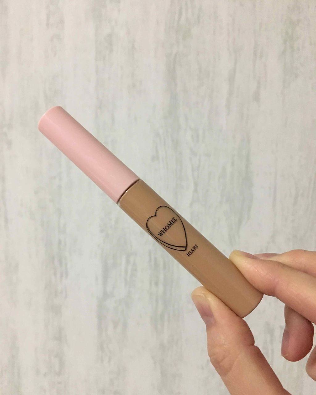コンシーラー ライトベージュ/WHOMEE/リキッドコンシーラーを使ったクチコミ（1枚目）