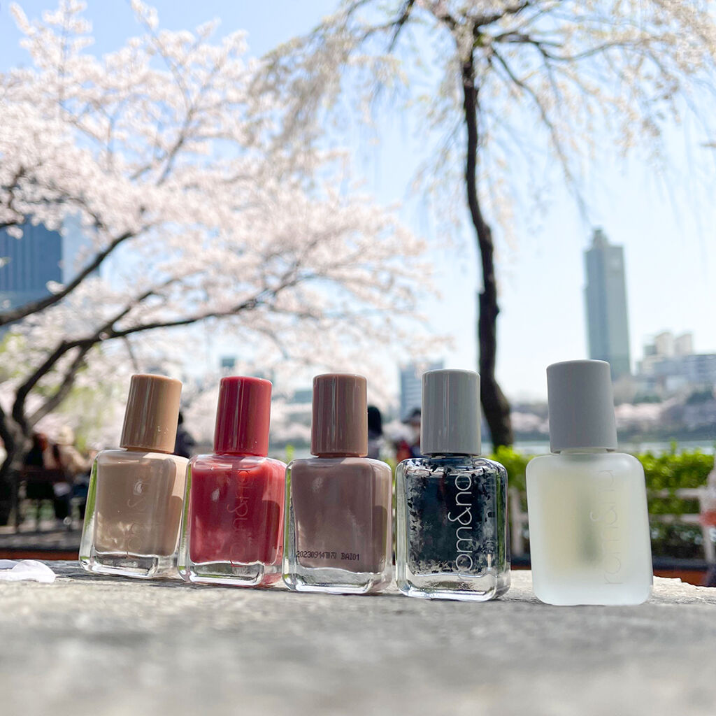 ムードペブルネイル/rom&nd/マニキュアを使ったクチコミ（1枚目）