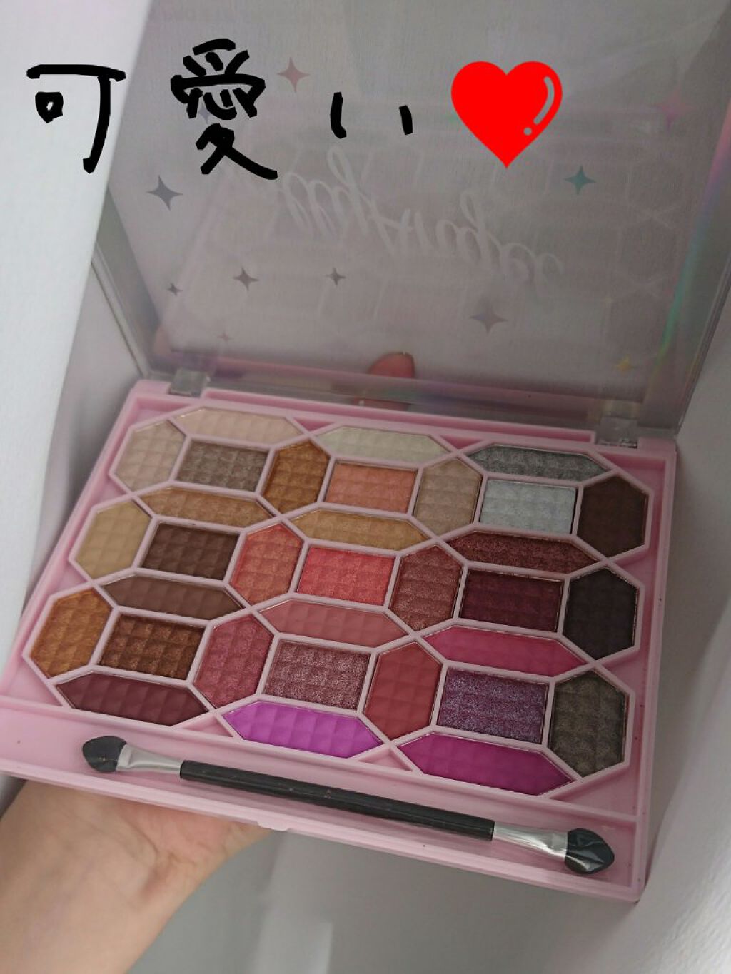 33色プロアイシャドウパレット/Dolly Angel/アイシャドウパレットを使ったクチコミ（3枚目）