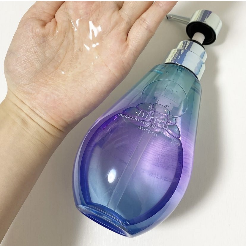 ヒリツ バランスリペアヘアオイル オーロラ/hiritu/ヘアオイルを使ったクチコミ（2枚目）