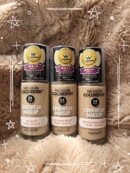 カラーステイ ロングウェア メイクアップ/REVLON/リキッドファンデーションを使ったクチコミ(1枚目)