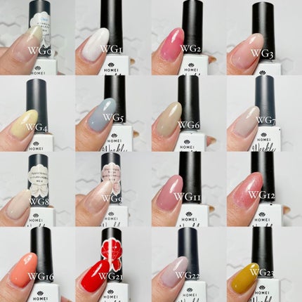 ウィークリージェル/HOMEI/ジェルネイルを使ったクチコミ(2枚目)