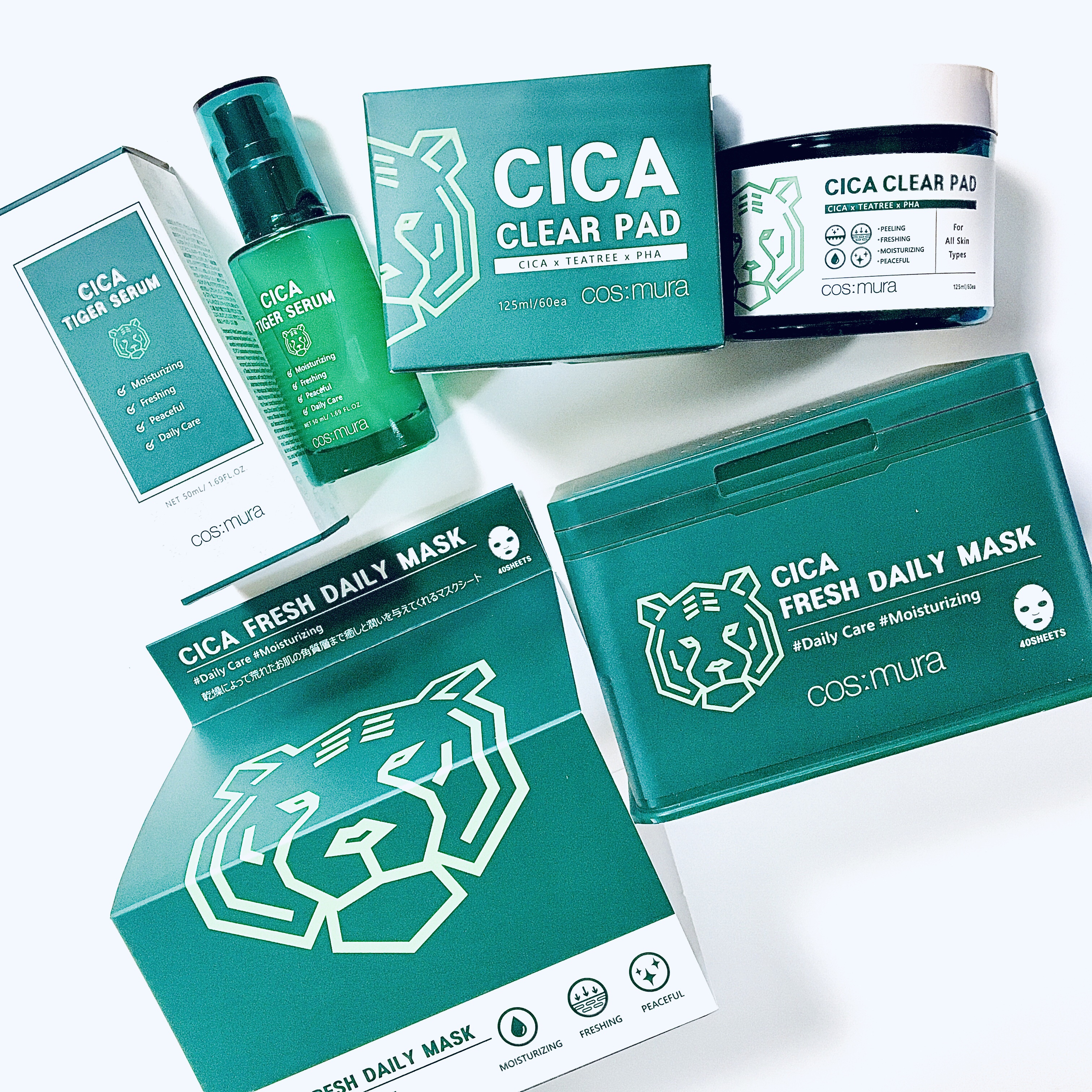 CICA CLEAR PAD/cos:mura/シートマスク・パックを使ったクチコミ（1枚目）