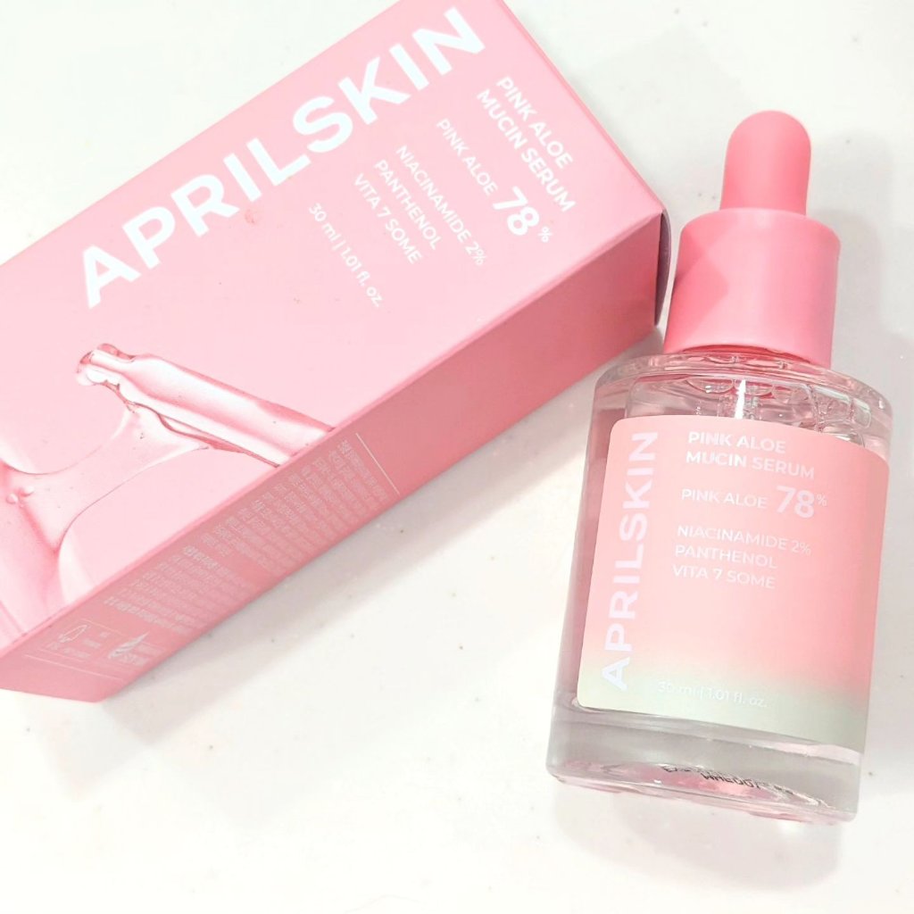 ピンクアロエムチンセラム/APRILSKIN/美容液を使ったクチコミ（1枚目）