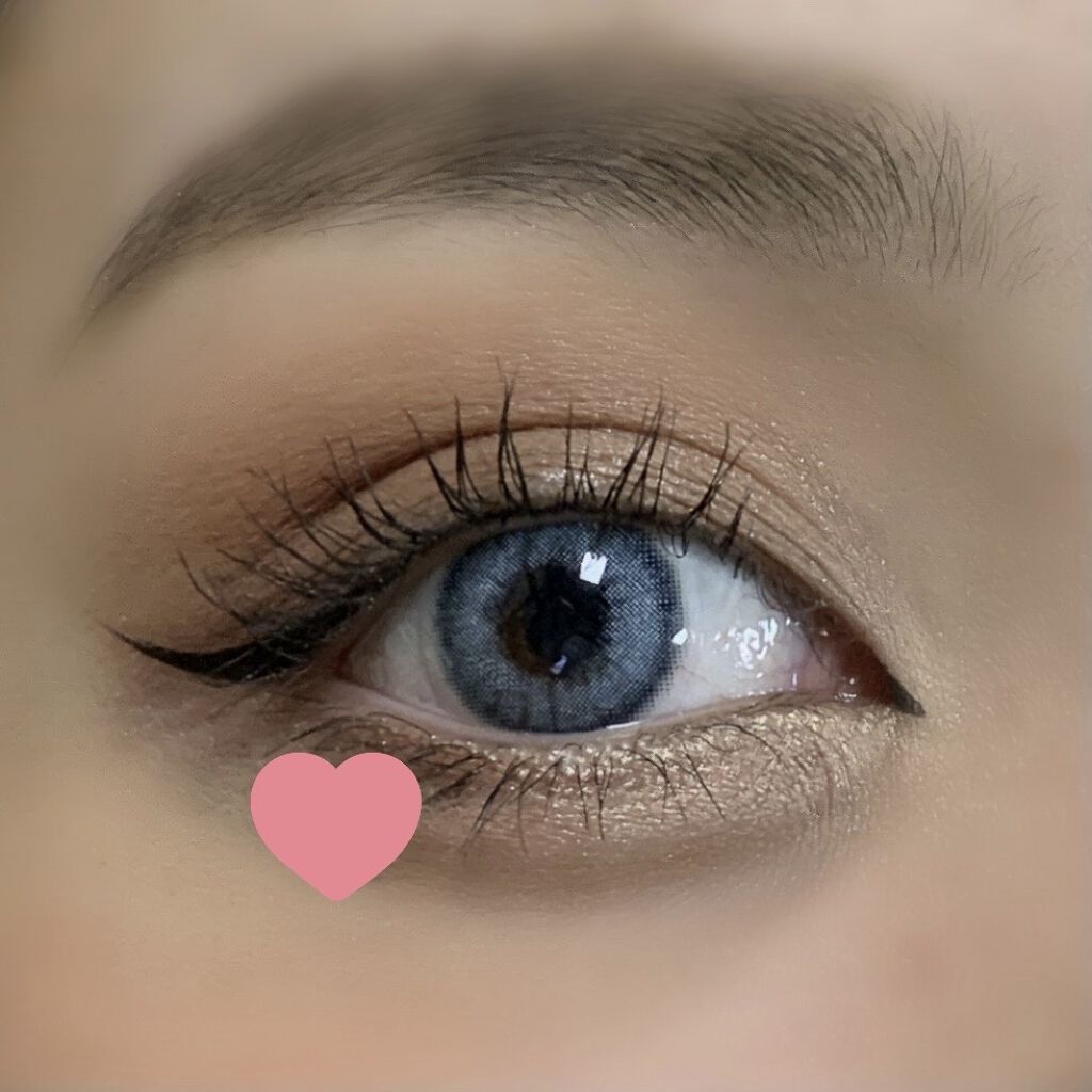 シルエットマンスリー/LensVery/１ヶ月（１MONTH）カラコンを使ったクチコミ（2枚目）