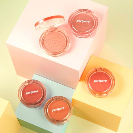 ピュア ブラッシュド サンシャイン チーク/PERIPERA/パウダーチークを使ったクチコミ(1枚目)