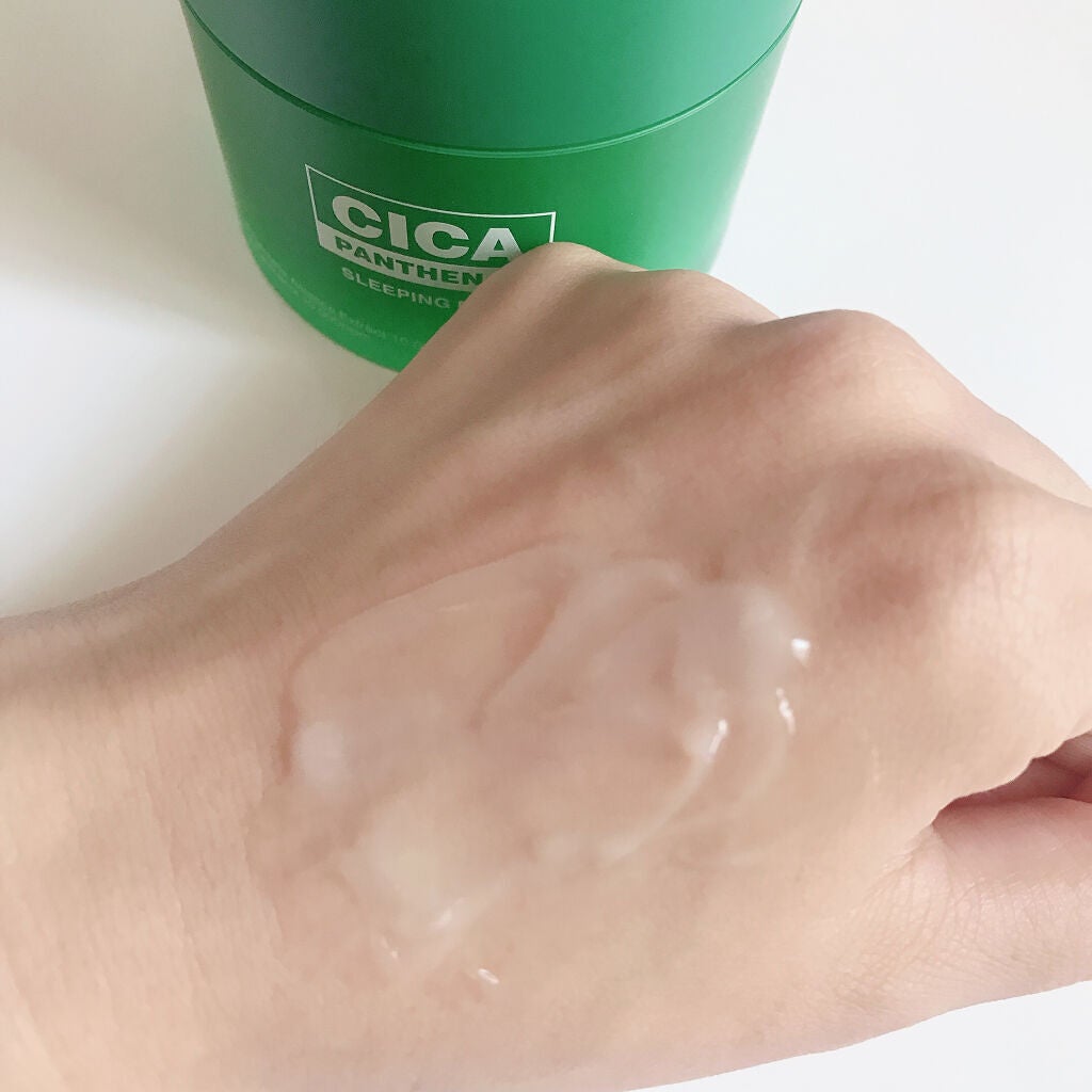 シカパンテノールスリーピングマスク/SNP/フェイスクリームを使ったクチコミ(5枚目)