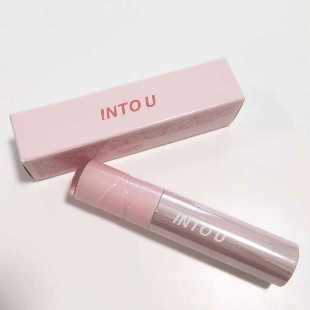 ジューシーパンピンググロス WG02 インアプリコット(IN APRICOT)/INTO U/リップグロスを使ったクチコミ（2枚目）