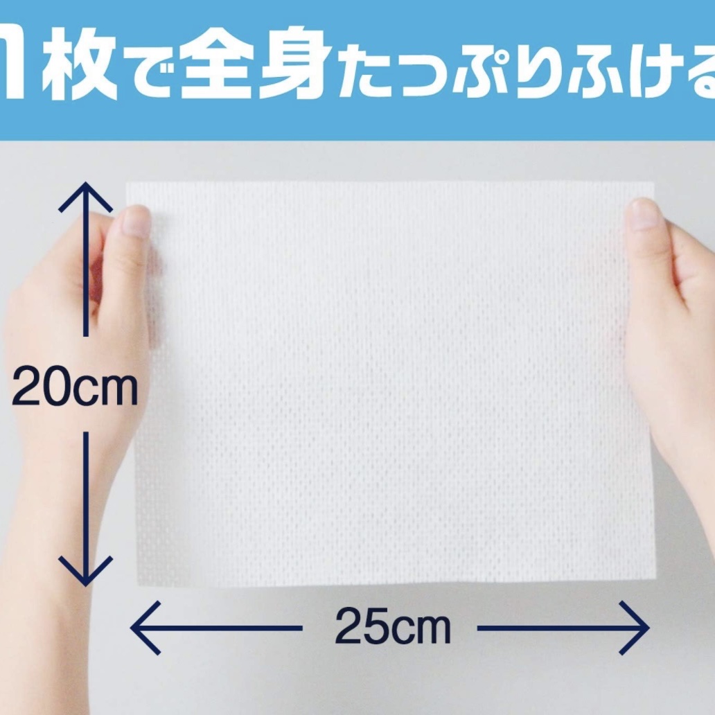 アイスデオドラント ボディペーパーN フリーズピーチ/ギャツビー/ボディシートを使ったクチコミ（3枚目）