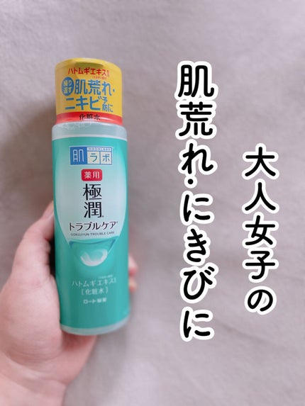 薬用 極潤 スキンコンディショナー/肌ラボ/化粧水を使ったクチコミ(1枚目)