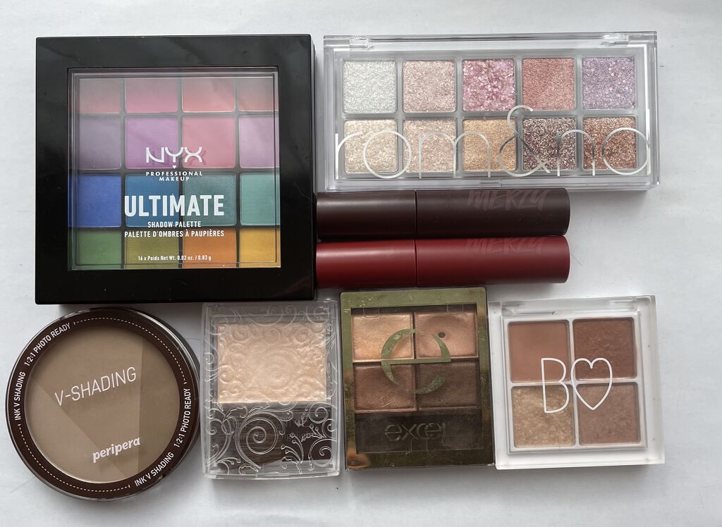 スキニーリッチシャドウ/excel/アイシャドウパレットを使ったクチコミ（2枚目）