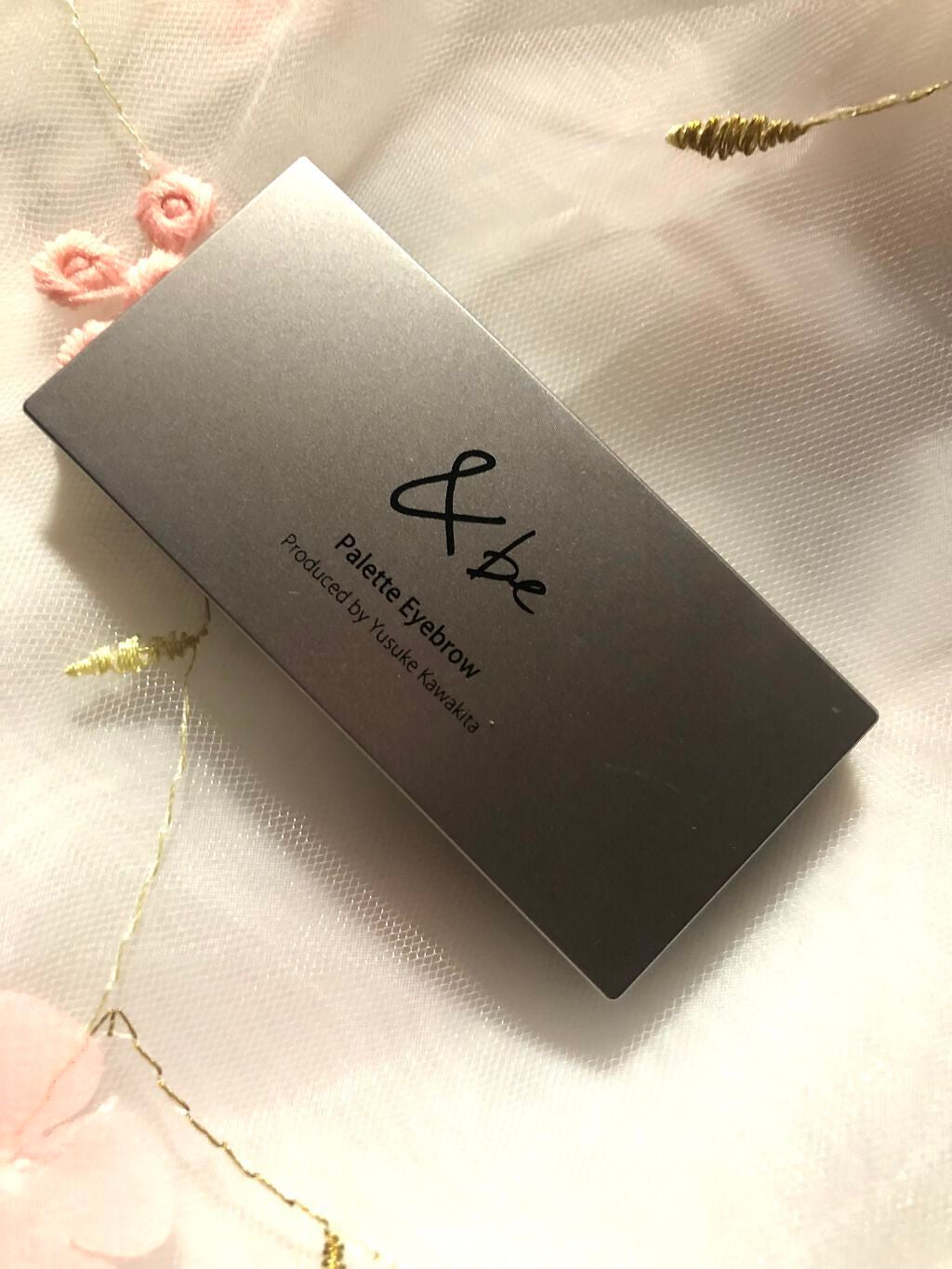 パレットアイブロウ/&be/パウダーアイブロウを使ったクチコミ(1枚目)