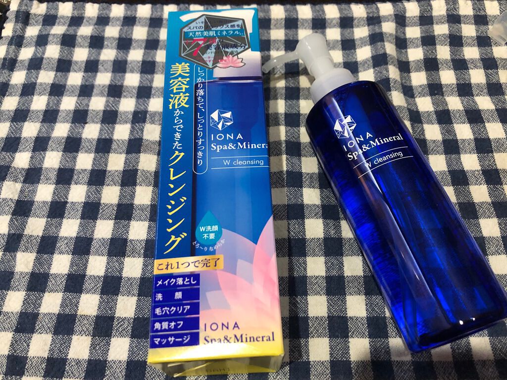 Wクレンジング /イオナ スパ&ミネラル/オイルクレンジングを使ったクチコミ(1枚目)