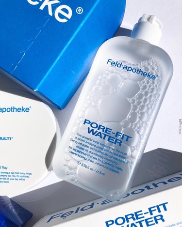 ポアフィットウォータートナー/Feld Apotheke/化粧水を使ったクチコミ（9枚目）