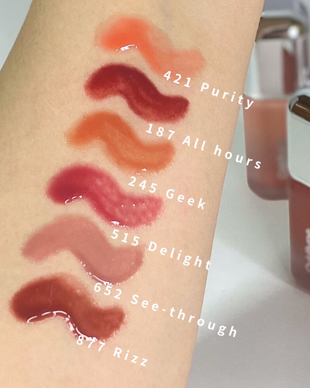 UNSEEN BLUR TINT/Oddtype/口紅を使ったクチコミ(3枚目)