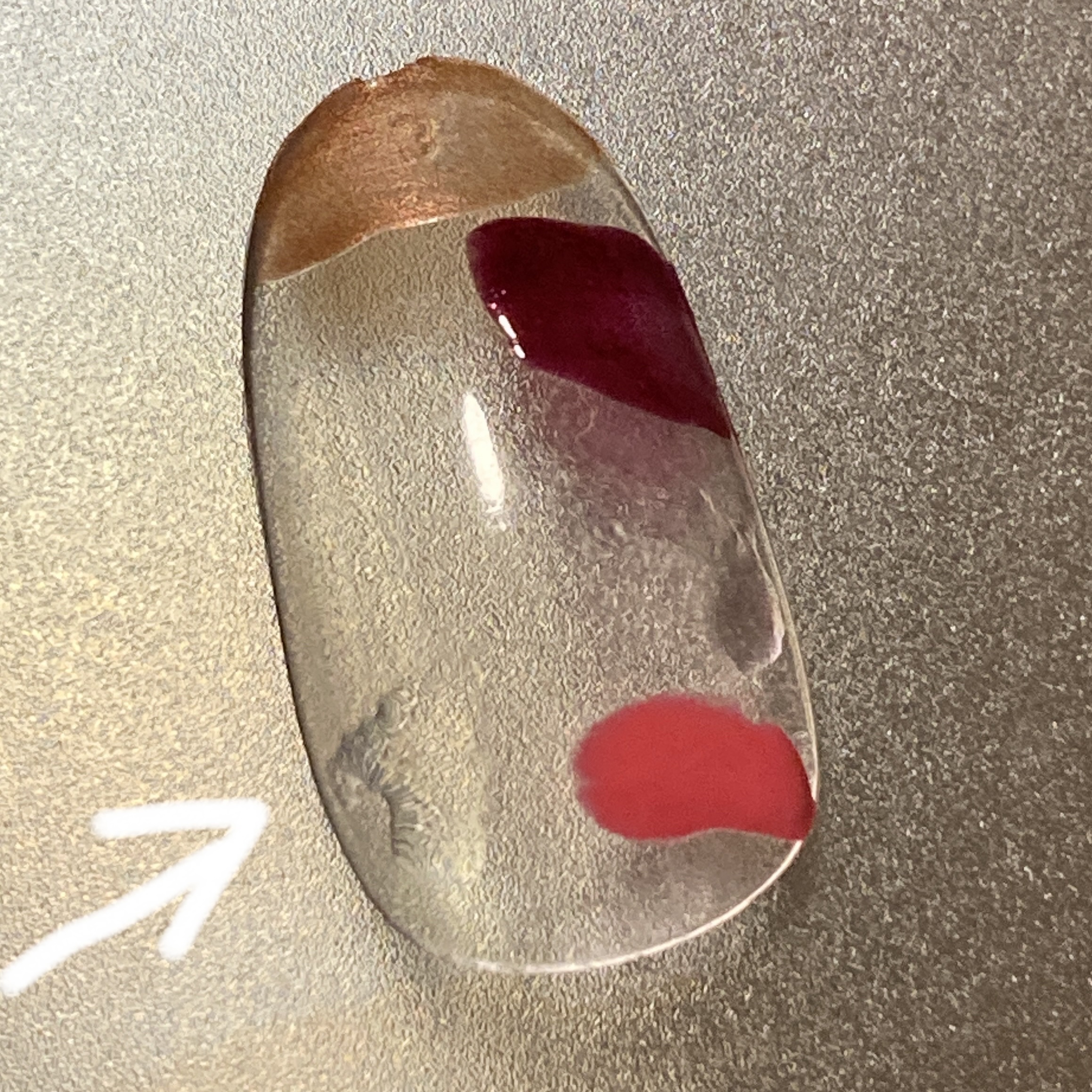 ジェルトップコート 旧商品/パラドゥ/ジェルネイルを使ったクチコミ（2枚目）