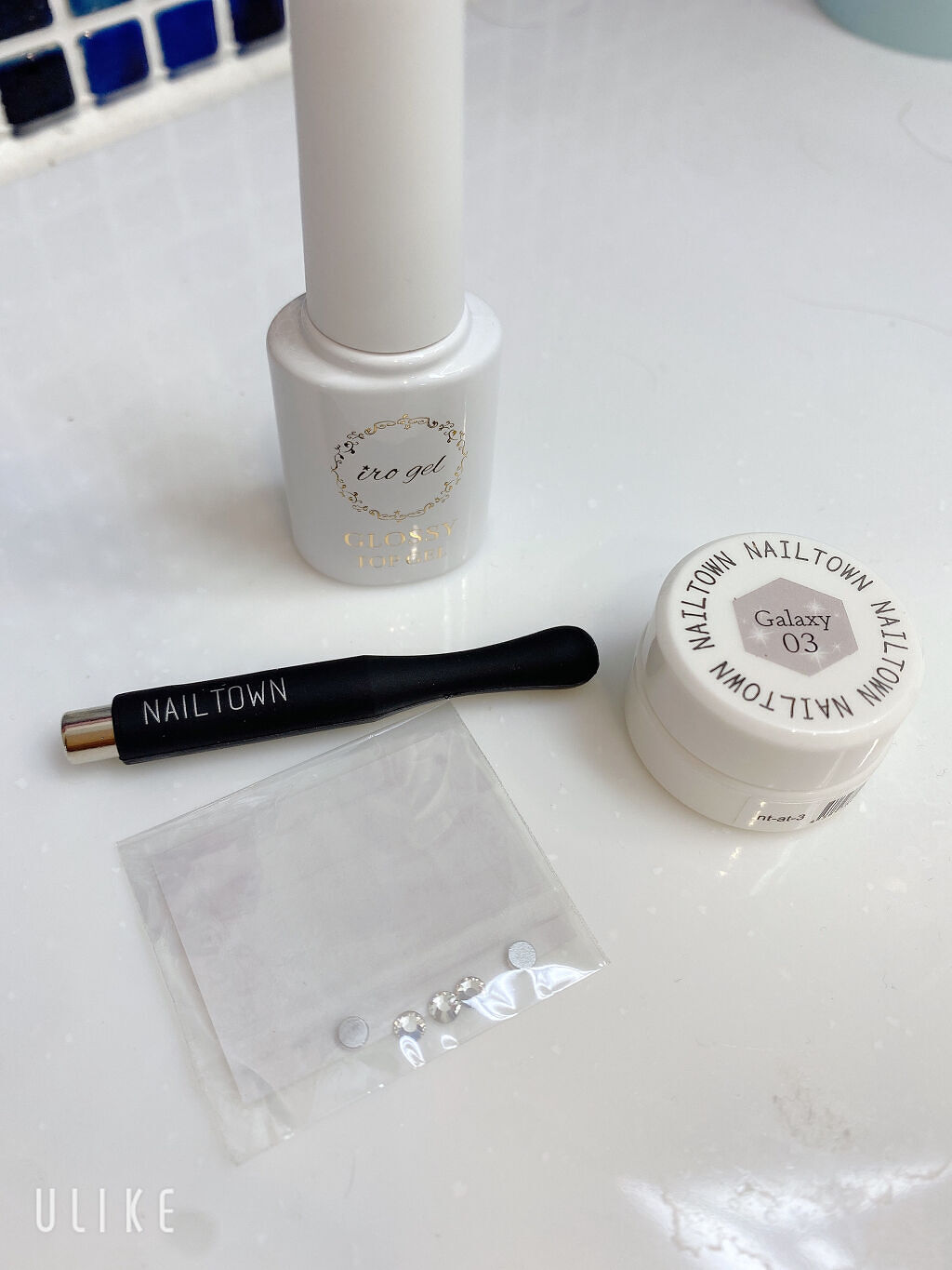 マグネットジェル 03プルート（ギャラクシーシリーズ）/NAILTOWN/ジェルネイルを使ったクチコミ（2枚目）